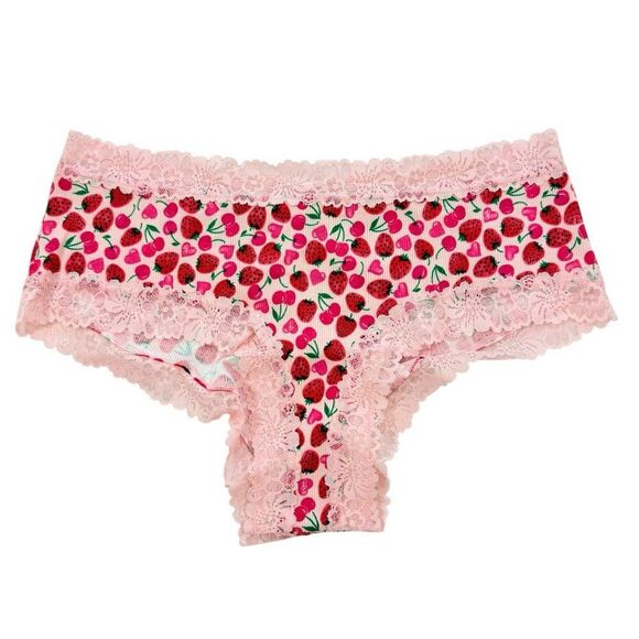 Victoria's Secret PINK Cheeky Lace Panties Womens Large L LOT OF 4 VS Panty - Picture 6 of 9